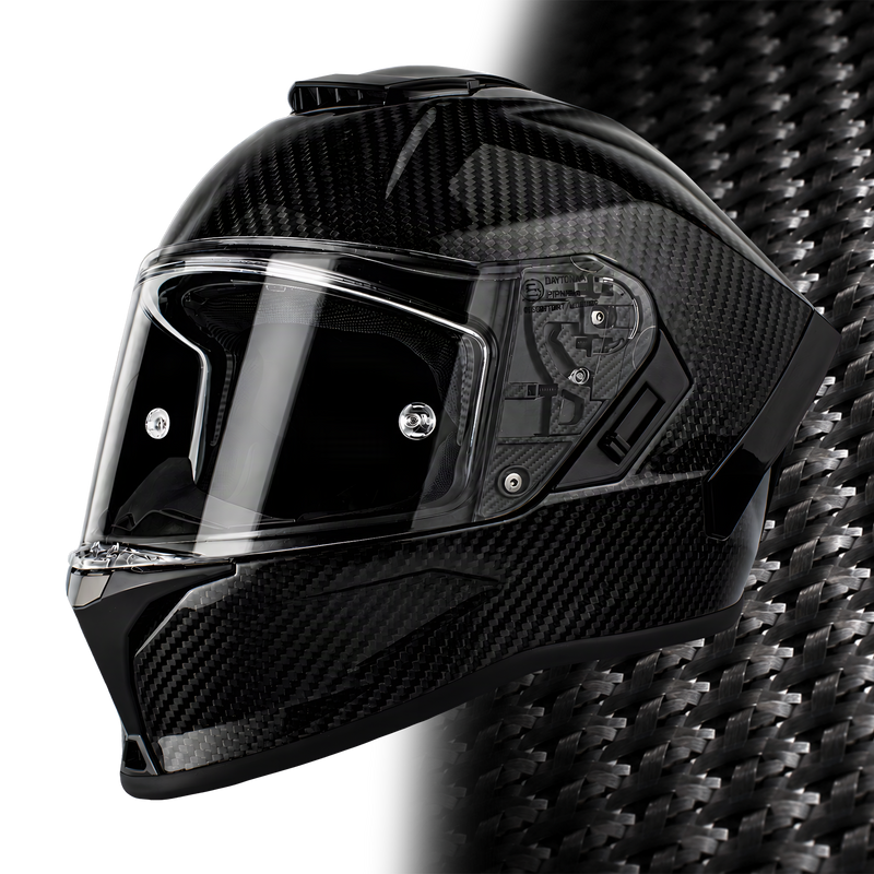 Load image into Gallery viewer, D.O.T. &amp; ECE Daytona Viper- Grey Carbon Fiber
