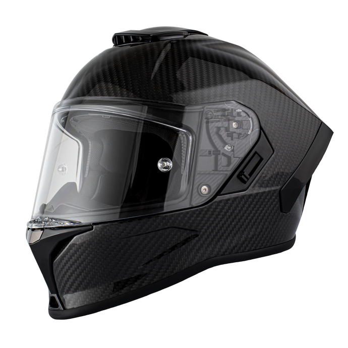 D.O.T. & ECE Daytona Viper- Grey Carbon Fiber