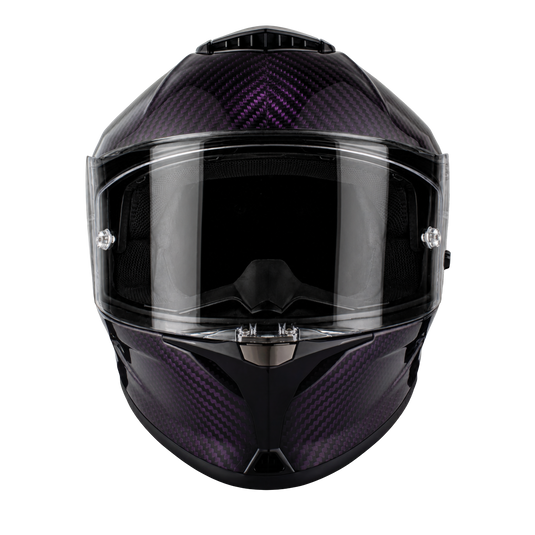 D.O.T. & ECE Daytona Viper- Purple Carbon Fiber