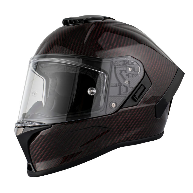 Load image into Gallery viewer, D.O.T. &amp; ECE Daytona Viper- Red Carbon Fiber
