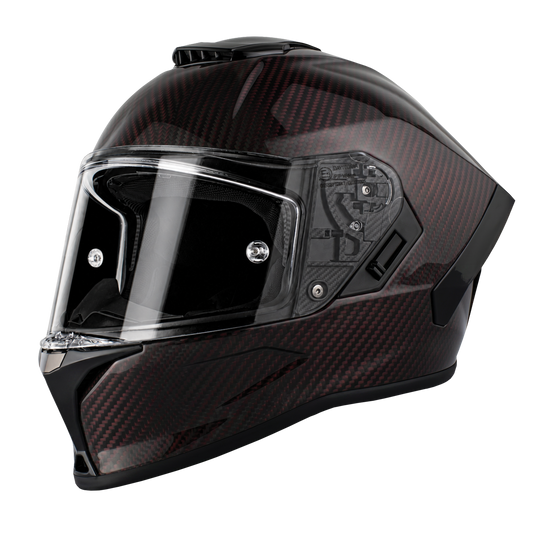 D.O.T. & ECE Daytona Viper- Red Carbon Fiber