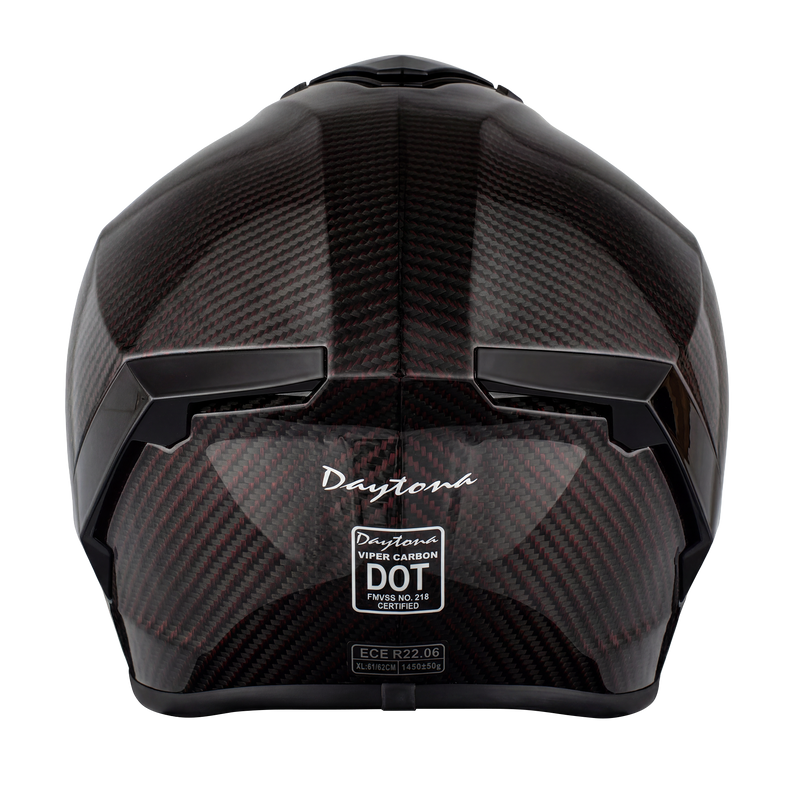 Load image into Gallery viewer, D.O.T. &amp; ECE Daytona Viper- Red Carbon Fiber
