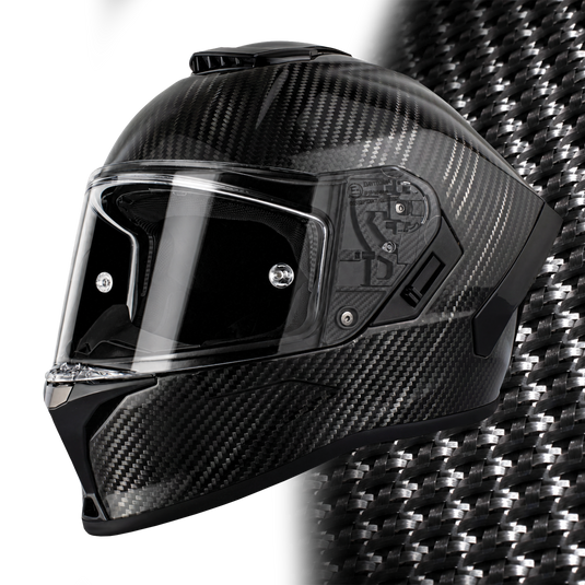 D.O.T. & ECE Daytona Viper- Silver Carbon Fiber