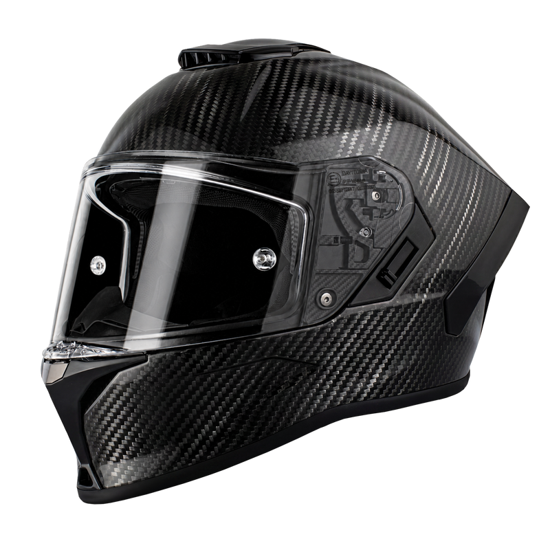 Load image into Gallery viewer, D.O.T. &amp; ECE Daytona Viper- Silver Carbon Fiber
