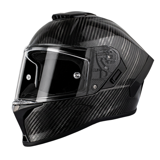 D.O.T. & ECE Daytona Viper- Silver Carbon Fiber