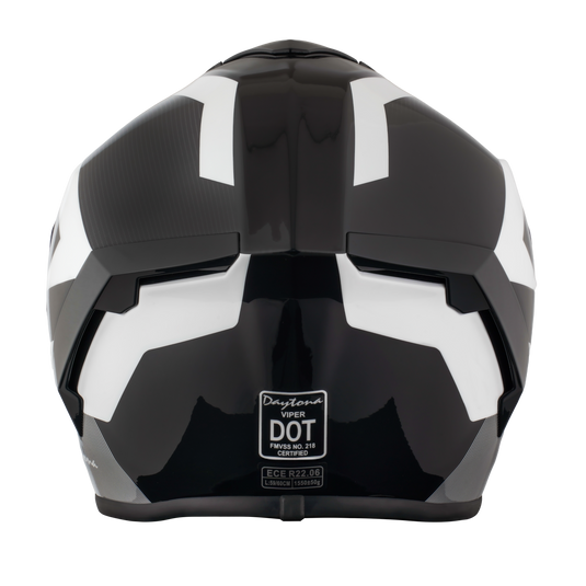 dayton tx football helmet D.O.T. & ECE Daytona Viper- W/ Panda 2XL