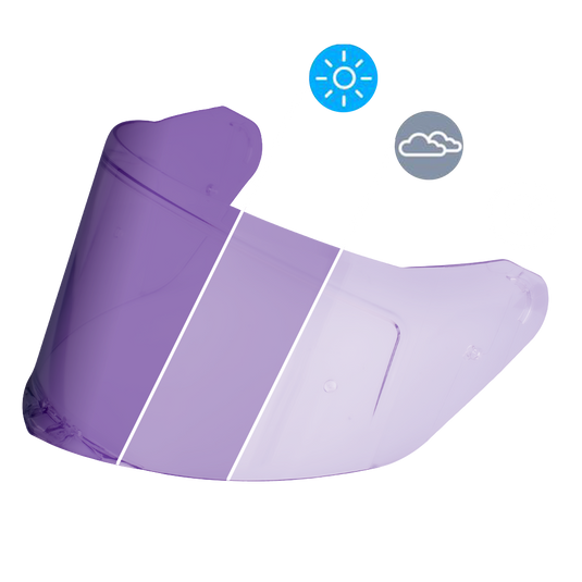 Viper Shield Outer- Photochromic Purple