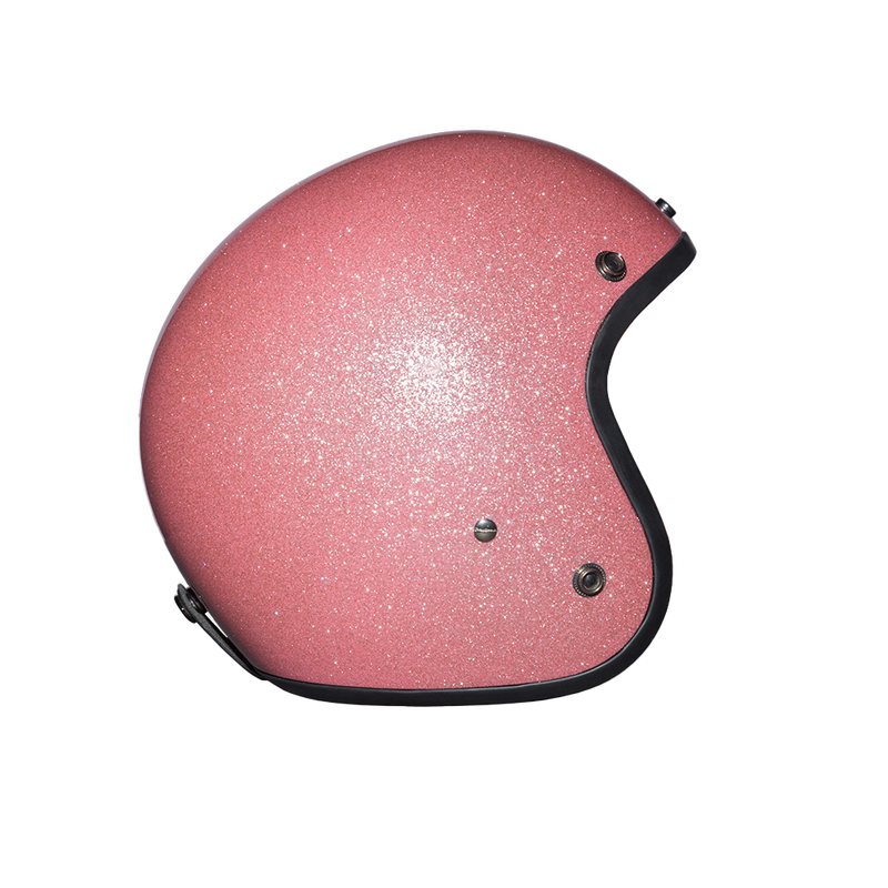 D.O.T. Daytona Cruiser- Pink Metal Flake Helmet S