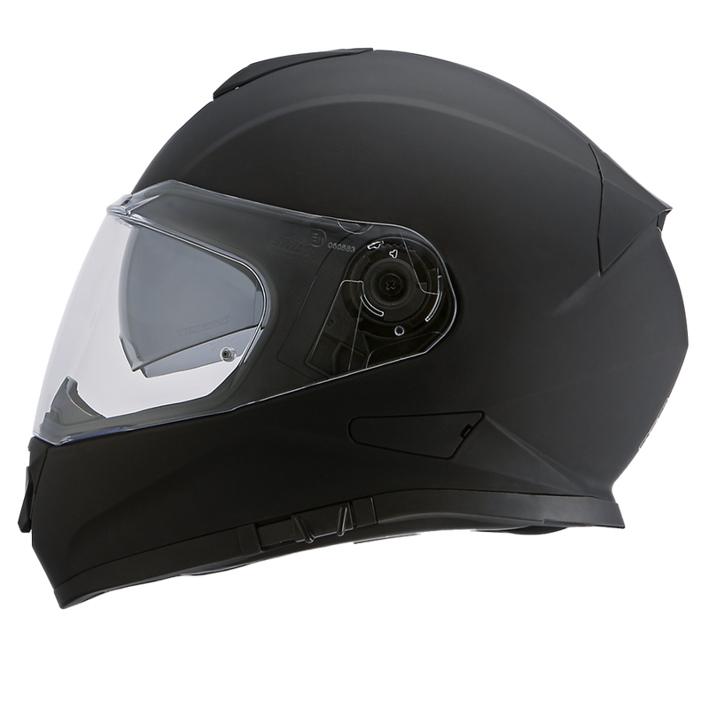 Daytona Detour Full Face Motorcycle Helmet - Dual Visor - Dull Black Daytona Detour Full Face Motorcycle Helmet - Dual Visor - Dull Black