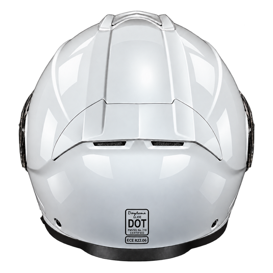 D.O.T. & ECE Daytona Glide- Hi-Gloss White