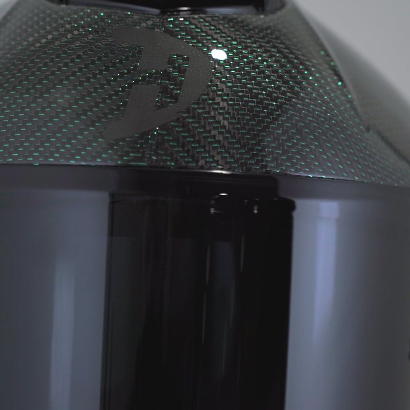 Load and play video in Gallery viewer, D.O.T. &amp; ECE Daytona Viper- Green Carbon Fiber
