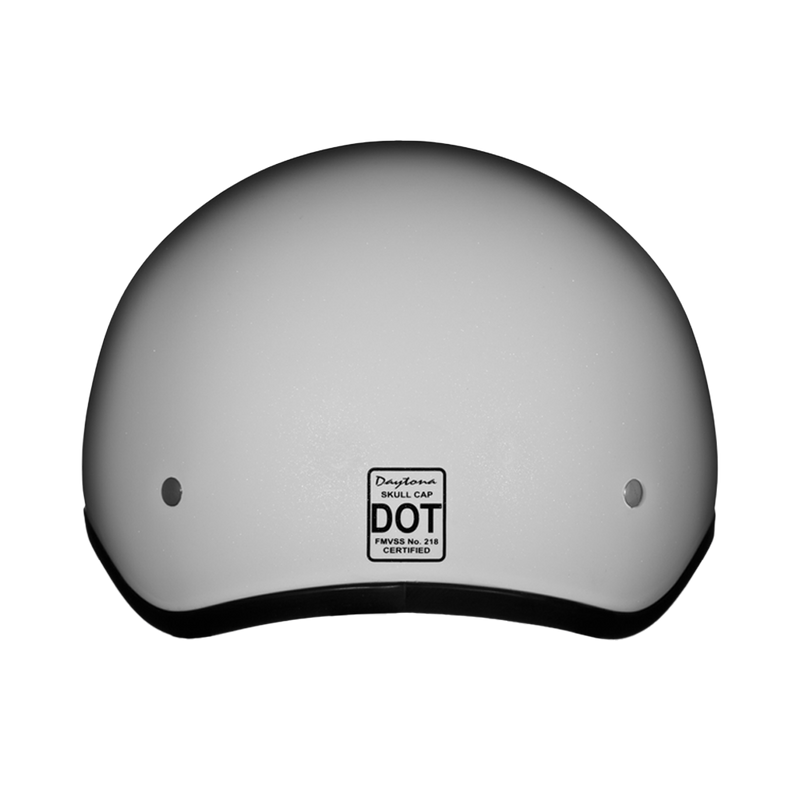 Load image into Gallery viewer, D.O.T. Daytona Skull Cap- Pearl White
