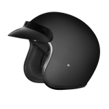 Open face cruiser helmets