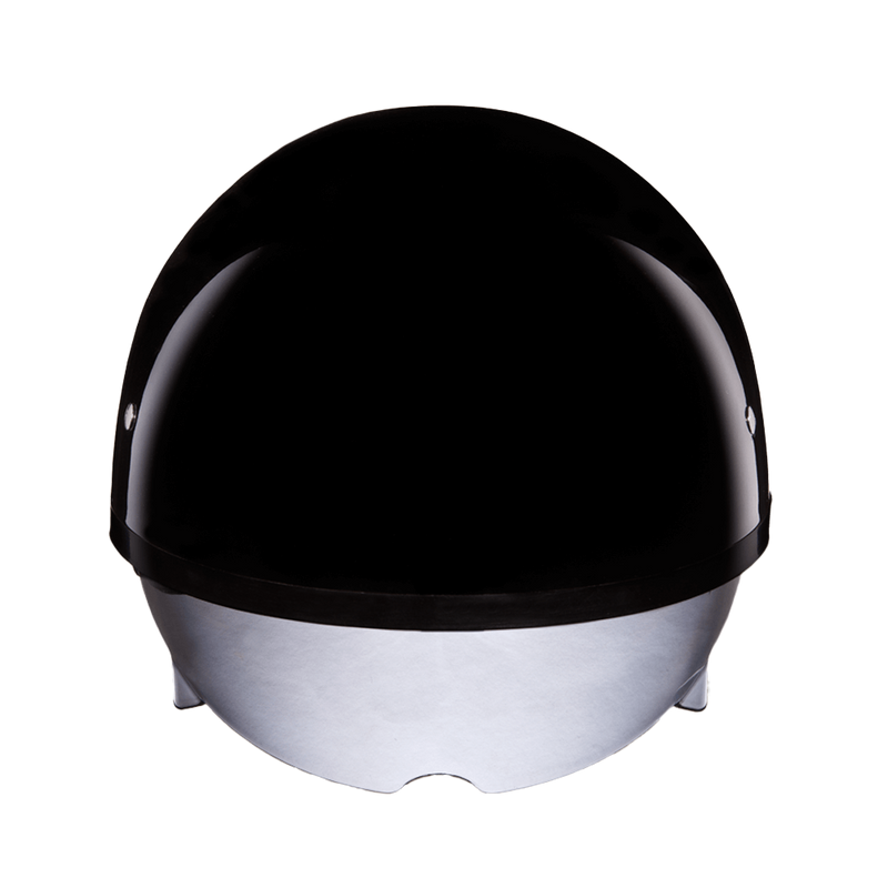 Load image into Gallery viewer, D.O.T. Daytona Skull Cap W/ Inner Shield- Hi-Gloss Black
